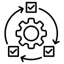 Black square placeholder image for design use.